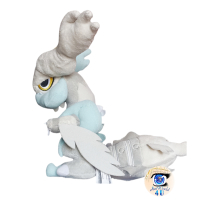 Officiële Pokemon center knuffel White Kyurem oversized pokedoll +/- 27cm